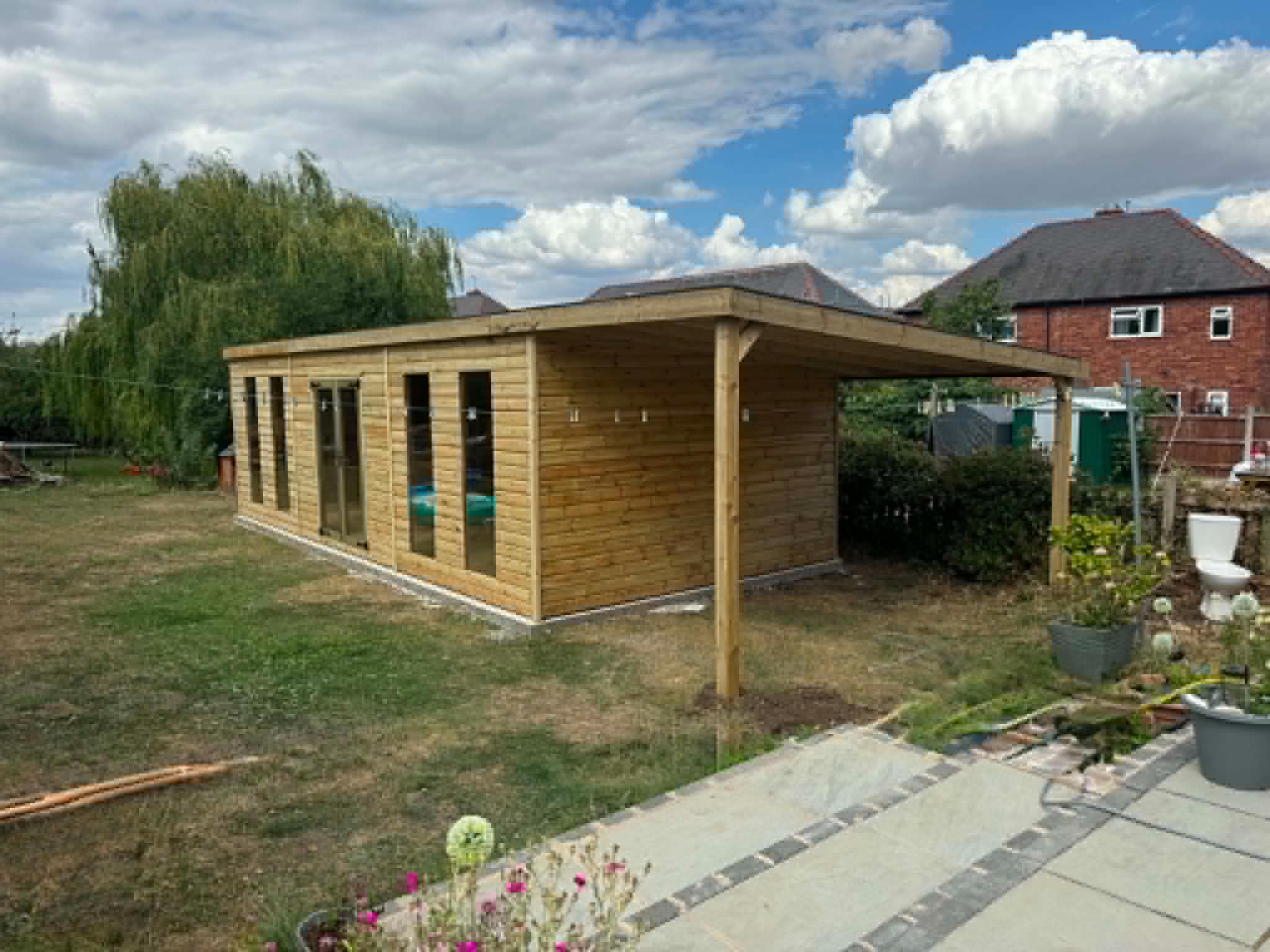 Garden room exterior